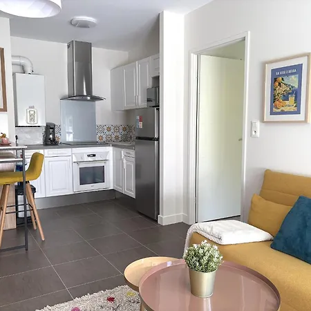 T2 Acotzeta Classé 3 étoiles Jean De Luz Quartier Acotz Près Des Plages Apartamento San Juan de Luz